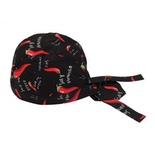 Load image into Gallery viewer, 1 PCS Pirate Unisex Colorful Chef Hat Cap Cooking Cap Cloth Plaid Striped Plain Restaurant Waitress Hat Outdoors Cap