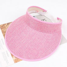 Load image into Gallery viewer, Sun Elastic Plain Unisex Fashion Adjustable Hat Solid Visor