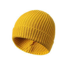 Load image into Gallery viewer, Hat Knitted Unisex Solid Warm Casual Winter Soft Hats Crimping