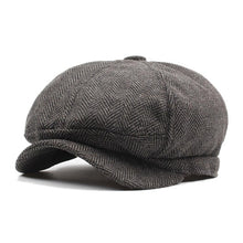 Load image into Gallery viewer, Cap Hat Newsboy Gatsby Berets Stripe Hot Men Casual Fashion