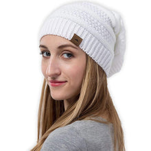 Load image into Gallery viewer, Wine Unisex Headwear red wash Hand Light Hats Black Winter Striped Knitted White Stretchy None only gray Warm Soft