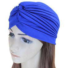 Load image into Gallery viewer, Red Ear Protection Black Red Hat Royal Yoga Blue Solid 35g Coffee Women Fashion Wine Casual Headkerchief All Pleated