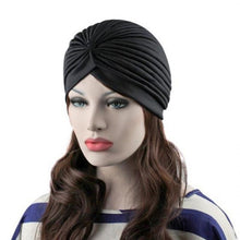 Load image into Gallery viewer, Red Ear Protection Black Red Hat Royal Yoga Blue Solid 35g Coffee Women Fashion Wine Casual Headkerchief All Pleated